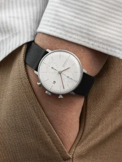 Shop Junghans Max Bill Chronoscope Bauhaus