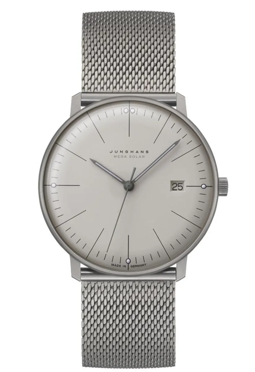 New Junghans Max Bill Mega Solar