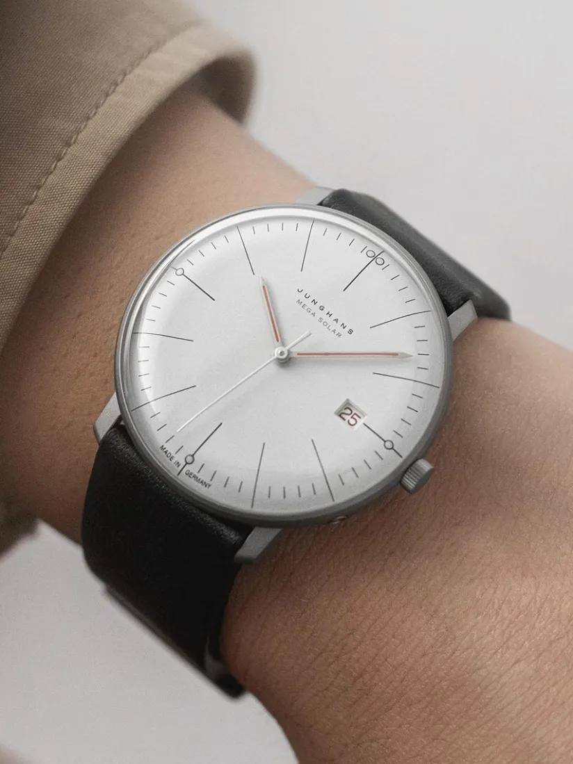 Best Sale Junghans Max Bill Mega Solar Bauhaus