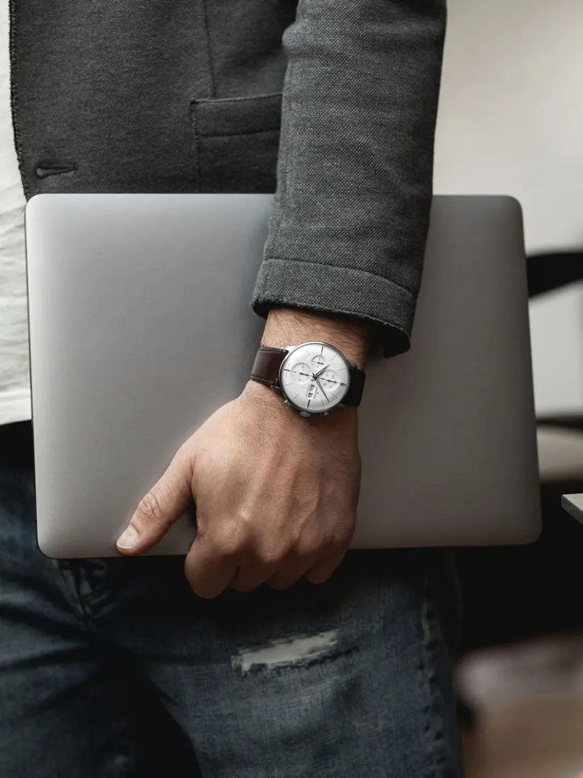 Sale Junghans Meister Chronoscope, Datum Englisch