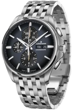 Store Junghans Meister S Chronoscope, Datum Englisch