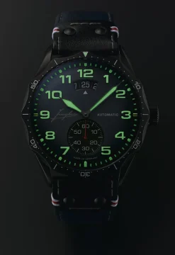 Outlet Junghans Pilot Automatic Navy Blue