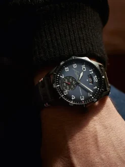 Hot Junghans Pilot Automatic Navy Blue