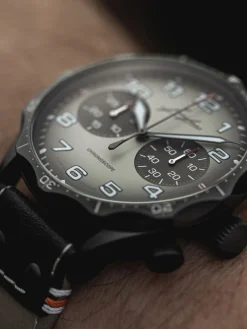 Flash Sale Junghans Pilot Chronoscope Desert