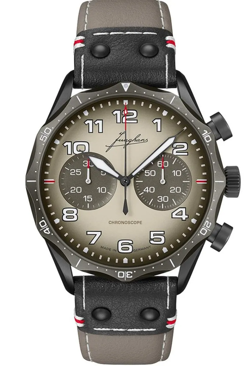 Store Junghans Pilot Chronoscope Desert