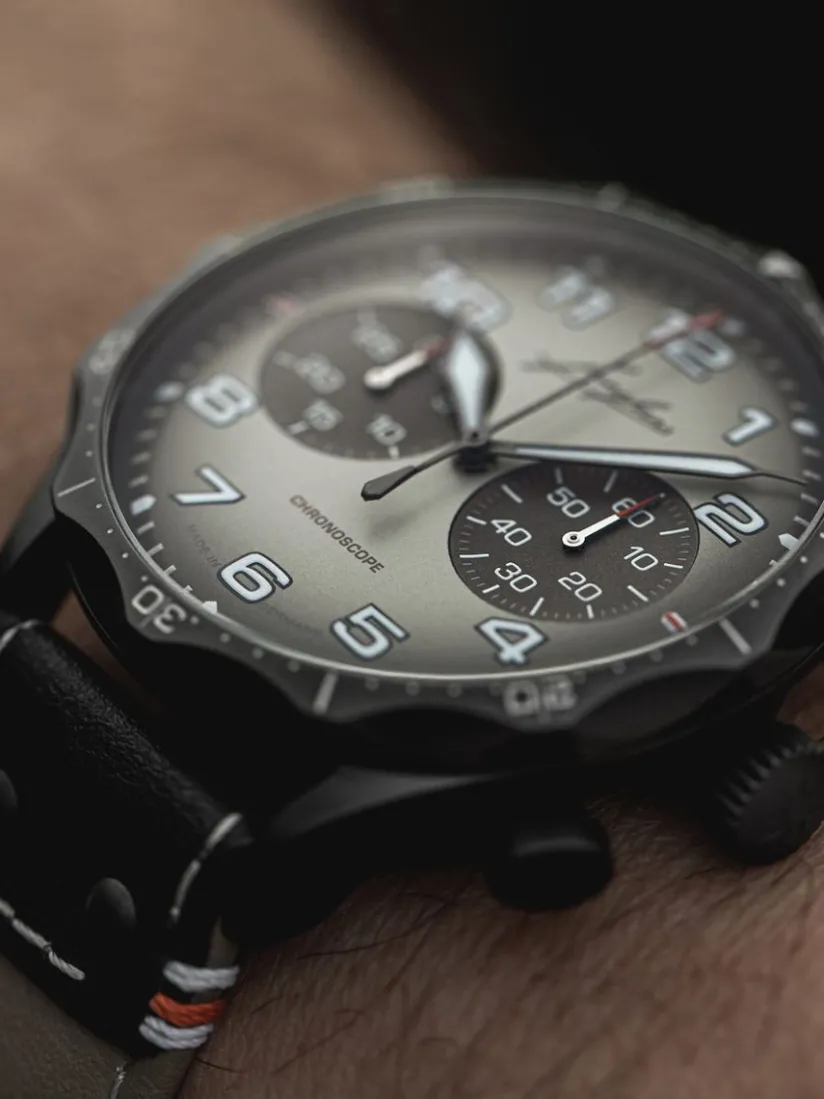 Store Junghans Pilot Chronoscope Desert