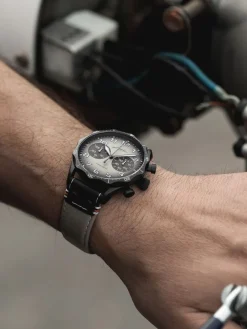 Discount Junghans Pilot Chronoscope Desert